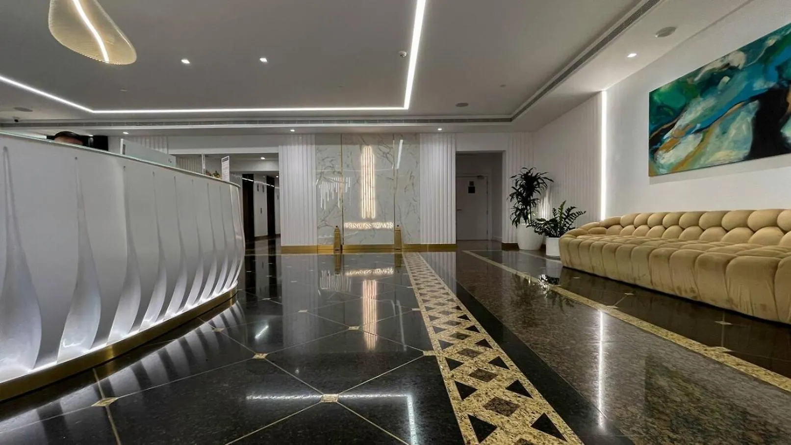 Serene Sea View One Bedroom On 67Th Floor Dubai 0*,