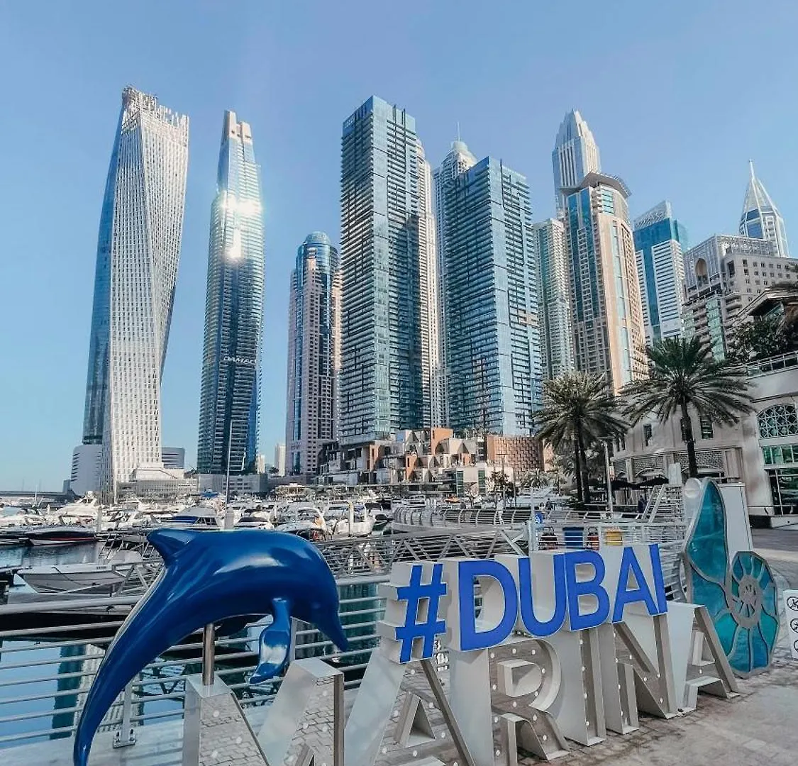 Apartment Serene Sea View One Bedroom On 67Th Floor Dubai